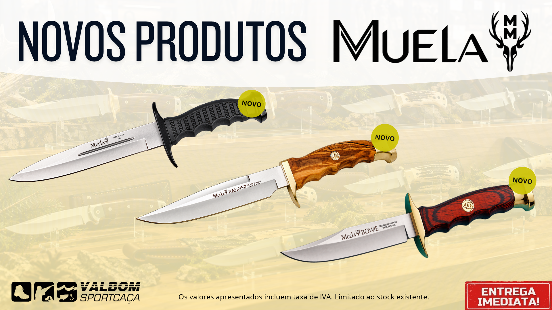 Novos produtos da Muela